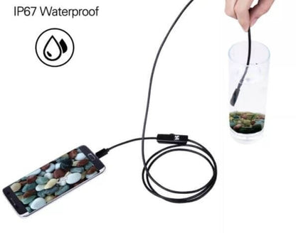 🔍 49% DE DESCONTO! ✨ ENDOSCÓPIO 3 EM 1 - 2,0 MP HD com 6 luzes LED, à prova de água IP67, compatível com smartphones para inspeções domésticas e projetos de bricolage 📱🛠️