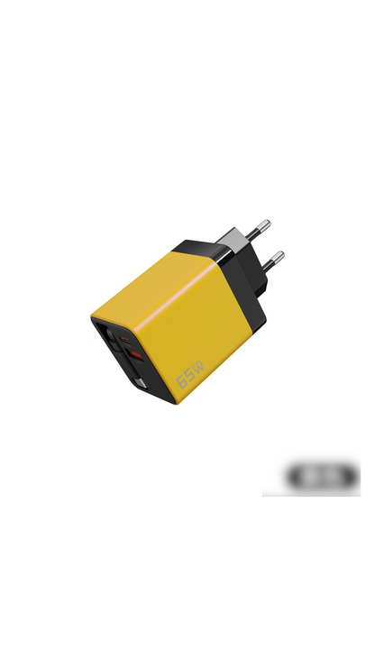 🔥🔥Carregador de celular com carregamento rápido de 65W, bloco carregador com cabo Tipo-C retrátil de 80 cm