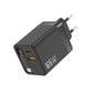 🔥🔥Carregador de celular com carregamento rápido de 65W, bloco carregador com cabo Tipo-C retrátil de 80 cm
