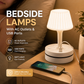 💡 Candeeiro de cabeceira com tomadas CA e portas USB