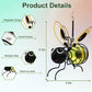 🐝Luminária solar de abelha para pendurar ao ar livre - Presente perfeito para mães que amam plantas ou literalmente qualquer pessoa que sorria ❤️