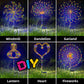 📢📢50% DESCONTO!! ⏰Luzes de jardim solares impermeáveis IP65 com fogos de artifício | 90 LEDs | Candeeiro decorativo para pátio exterior DIY ✨