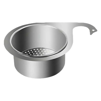 Cesta Coadora de Inox em Forma de Cisne