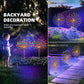 📢📢50% DESCONTO!! ⏰Luzes de jardim solares impermeáveis IP65 com fogos de artifício | 90 LEDs | Candeeiro decorativo para pátio exterior DIY ✨