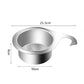 Cesta Coadora de Inox em Forma de Cisne