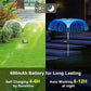 🔥COMPRE 1 E LEVE 2 (PACOTE COM 2)🔥Luminária Solar Impermeável para Jardim com Efeito de Água-viva e Mudança de Cor