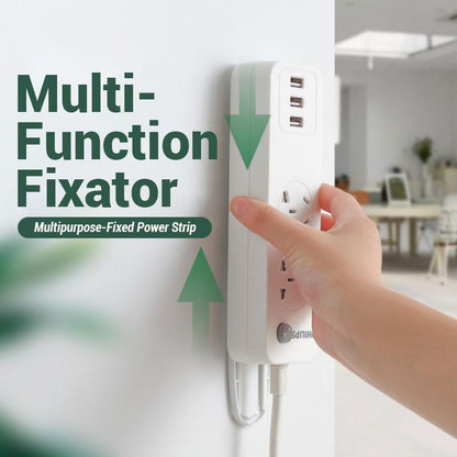 🥳Produto mais vendido de 2026🥳💞 Mais de 50.000 unidades vendidas! 🔌 50% de desconto! Suportes autocolantes para tomadas de mesa – Embalagem com 5 unidades, sem necessidade de furar, não danificam as paredes. 🏠✨
