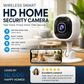 🔥Câmera de segurança residencial inteligente sem fio HD ✨ 50% de desconto! 💸