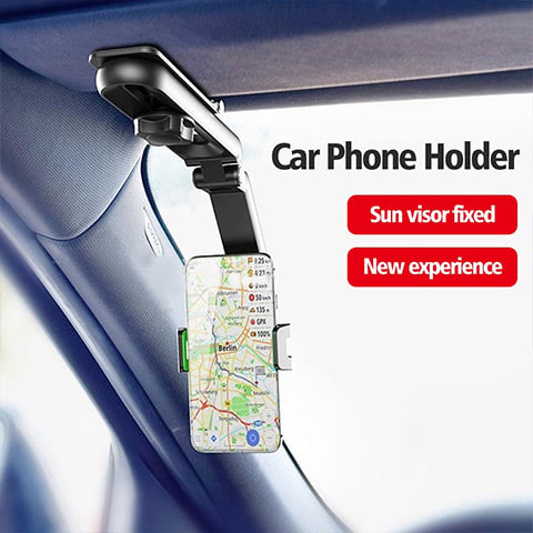 🎁Promoção Imperdível: 50% de desconto⏳ Suporte giratório e retrátil para telemóvel no carro