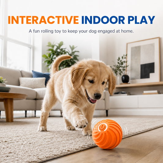 🏆Oferta por tempo limitado: 49% de desconto na 🐶🐾Bola saltitante interativa inteligente