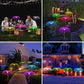 🔥COMPRE 1 E LEVE 2 (PACOTE COM 2)🔥Luminária Solar Impermeável para Jardim com Efeito de Água-viva e Mudança de Cor