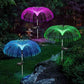 🔥COMPRE 1 E LEVE 2 (PACOTE COM 2)🔥Luminária Solar Impermeável para Jardim com Efeito de Água-viva e Mudança de Cor
