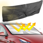 Protetor solar dobrável para para-brisa de carro - Proteção UV (proteção térmica)