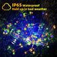 📢📢50% DESCONTO!! ⏰Luzes de jardim solares impermeáveis IP65 com fogos de artifício | 90 LEDs | Candeeiro decorativo para pátio exterior DIY ✨