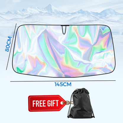 🌞 Promoção Imperdível de Verão: 50% de Desconto 🌈Para-sol a Laser para Para-brisa de Carro