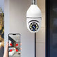 💡【Câmara em forma de lâmpada sem fios com Wi-Fi】— Desligue e transforma-se numa lâmpada; ligue e ela transforma-se no seu guarda de segurança pessoal — um guardião escondido na luz! 🔒✨