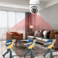 💡【Câmara em forma de lâmpada sem fios com Wi-Fi】— Desligue e transforma-se numa lâmpada; ligue e ela transforma-se no seu guarda de segurança pessoal — um guardião escondido na luz! 🔒✨