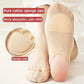 👠Compre 1 par e leve 4 pares👠Meias invisíveis antiderrapantes de silicone