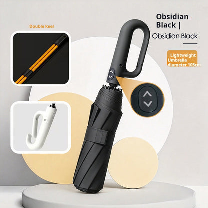 ☔ Abertura com um só toque, resistente ao vento e robusto – Guarda-chuva automático compacto. 50% de desconto. Em stock no Reino Unido.