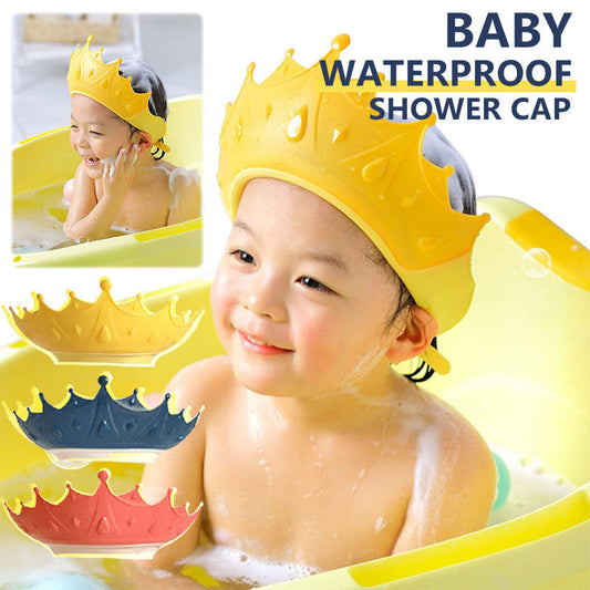 🔥PROMOÇÃO IMPERDÍVEL: 49% DESCONTO🔥 Touca de Banho Impermeável para Bebé