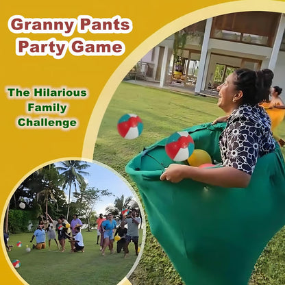 🎯 50% DE DESCONTO NA PRÉ-VENDA DE FIM DE ANO! ✨ Jogo de Bola da Calça da Vovó - Jogo hilário para festas em família com cintura elástica para encontros e eventos de Natal 🎄🤣
