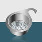 Cesta Coadora de Inox em Forma de Cisne