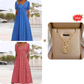 👗✨ Vestido Feminino Elegante com Decote em V – Confortável, Versátil e Perfeito Para Todas as Ocasiões
