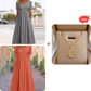 👗✨ Vestido Feminino Elegante com Decote em V – Confortável, Versátil e Perfeito Para Todas as Ocasiões