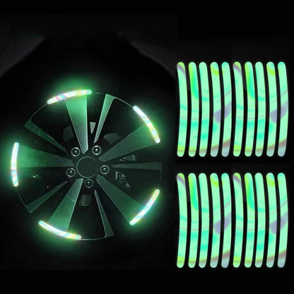 🎁Autocolantes Refletivos para Rodas de Carro