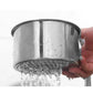 Cesta Coadora de Inox em Forma de Cisne