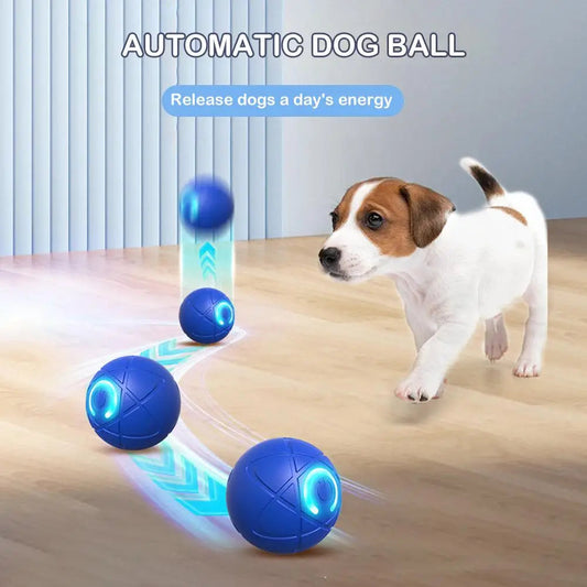 ✨Presente de Ano Novo para Cães🎁Bola Inteligente Eletrônica Interativa para Cães, Brinquedo para Pets, Bola que se Move🐶