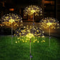 📢📢50% DESCONTO!! ⏰Luzes de jardim solares impermeáveis IP65 com fogos de artifício | 90 LEDs | Candeeiro decorativo para pátio exterior DIY ✨