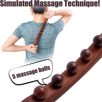 Bastão de madeira para massagem linfática🎁🥰