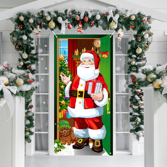 🎁Decoração de Natal para a porta de casa