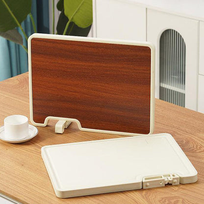 🔥מבצע חם🔥קרש חיתוך דו צדדי אנטיבקטריאלי עם מעמד