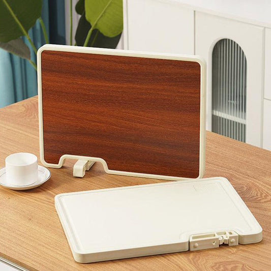 🔥מבצע חם🔥קרש חיתוך דו צדדי אנטיבקטריאלי עם מעמד