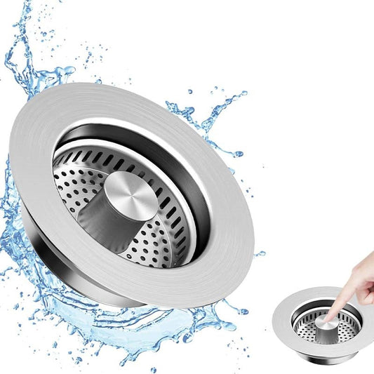 🎁Promoção Imperdível🔥Ralo e Tampa para Pia de Cozinha