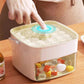 🔥Itens essenciais para o verão🧊Forma de gelo de 2 camadas com sistema de encaixe e estojo❄️🍹