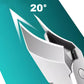 🔥2025 מכירה חמה🔥 סט 3 חלקים נגד התזות 25° שוליים קצוות ציפורניים