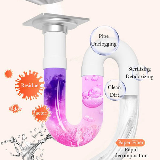 💥LIMITED SALE - Buy 2 Get 1 Free!!🔥Multi-Use Powerful Anti-Clog Drain Cleaner Powder