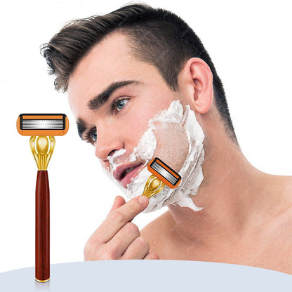Conjunto de lâminas de barbear manuais avançadas