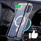 Supporto per Auto con Ricarica Rapida e Braccio Regolabile a 360°