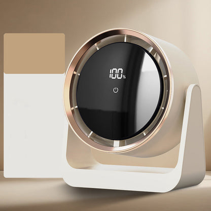 🌬️ 50% DE DESCONTO POR TEMPO LIMITADO! ✨ Ventilador de mesa USB portátil – Ultrassilencioso, vento forte, recarregável 💨