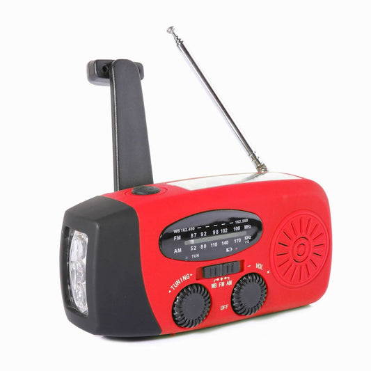 🔥 Rádio de Emergência Solar Portátil Multifuncional