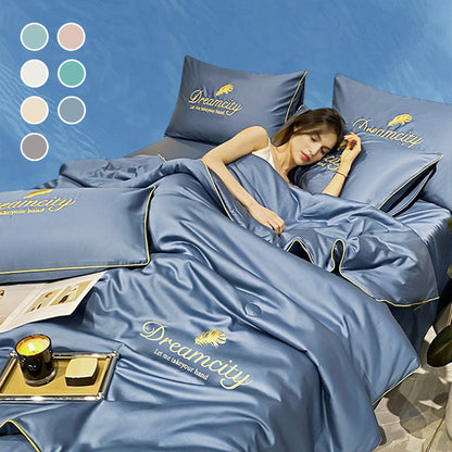 ✨Novo conjunto de cama de quatro peças, lavável e fresco, atualizado para 2026👑