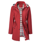 🔥Último dia da promoção: 50% de desconto🧥Casacos trench coat femininos impermeáveis com capuz