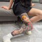 🔥Experiência emocionante sem danos🔥Manga de perna elástica com estampa de tatuagem