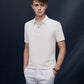 Camiseta Masculina de Seda Gelada para o Verão