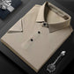 Camiseta Masculina de Seda Gelada para o Verão