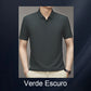 Camiseta Masculina de Seda Gelada para o Verão